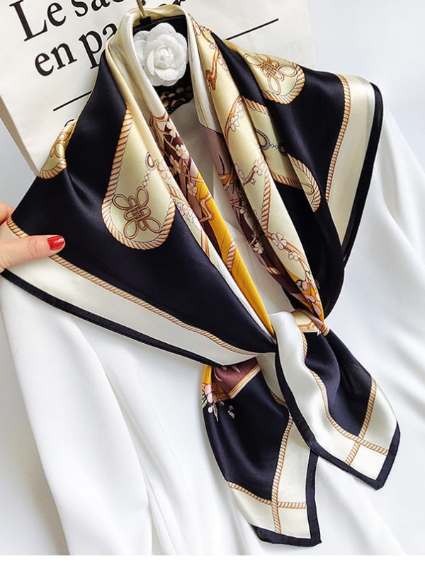 [P010] SilkSilky-IT Seta pura Scarf 001,