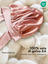 [Rosa] SilkSilky-IT Cuffia di seta 002