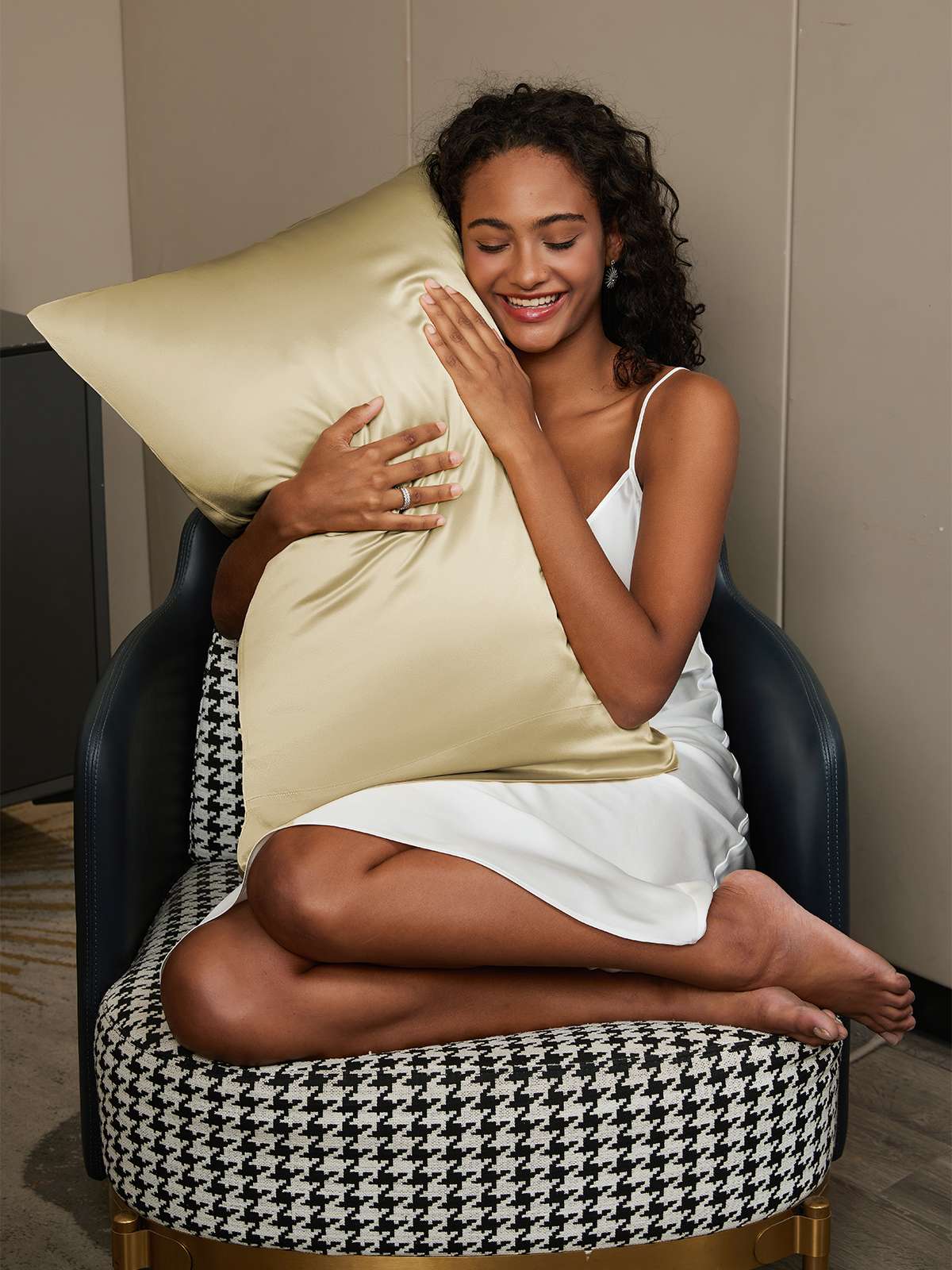 [Cachi] SilkSilky-IT 22Momme Seta pura Pillowcase 002