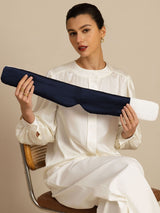 [BluScuro+Azzurro] SilkSilky-IT Mascherina da Notte 005