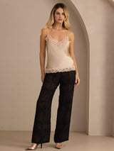 [Champagne] SilkSilky-IT V Neck Cami 006