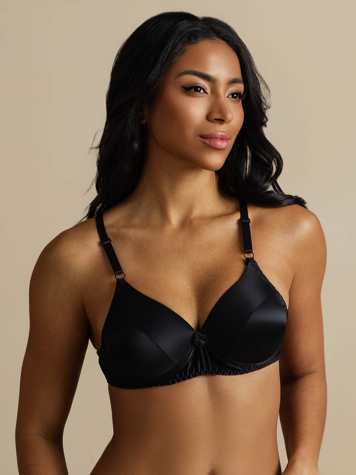 [Nero] SilkSilky-IT Seta pura Bra 001,