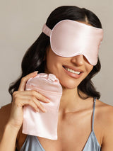 [Rosa] SilkSilky-IT Mascherina da Notte 005