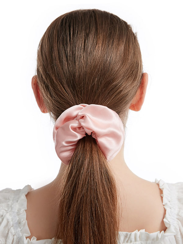 [Rosa Chiaro] SilkSilky-IT 19Momme Seta pura Scrunchie 003