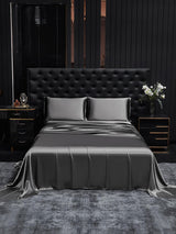 [Grigio Scuro] SilkSilky-IT 19Momme Set di biancheria da letto 001