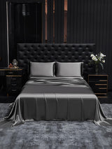[Grigio Scuro] SilkSilky-IT 19Momme Set di biancheria da letto 002