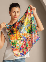 [P096] SilkSilky-IT Seta pura Scarf 002