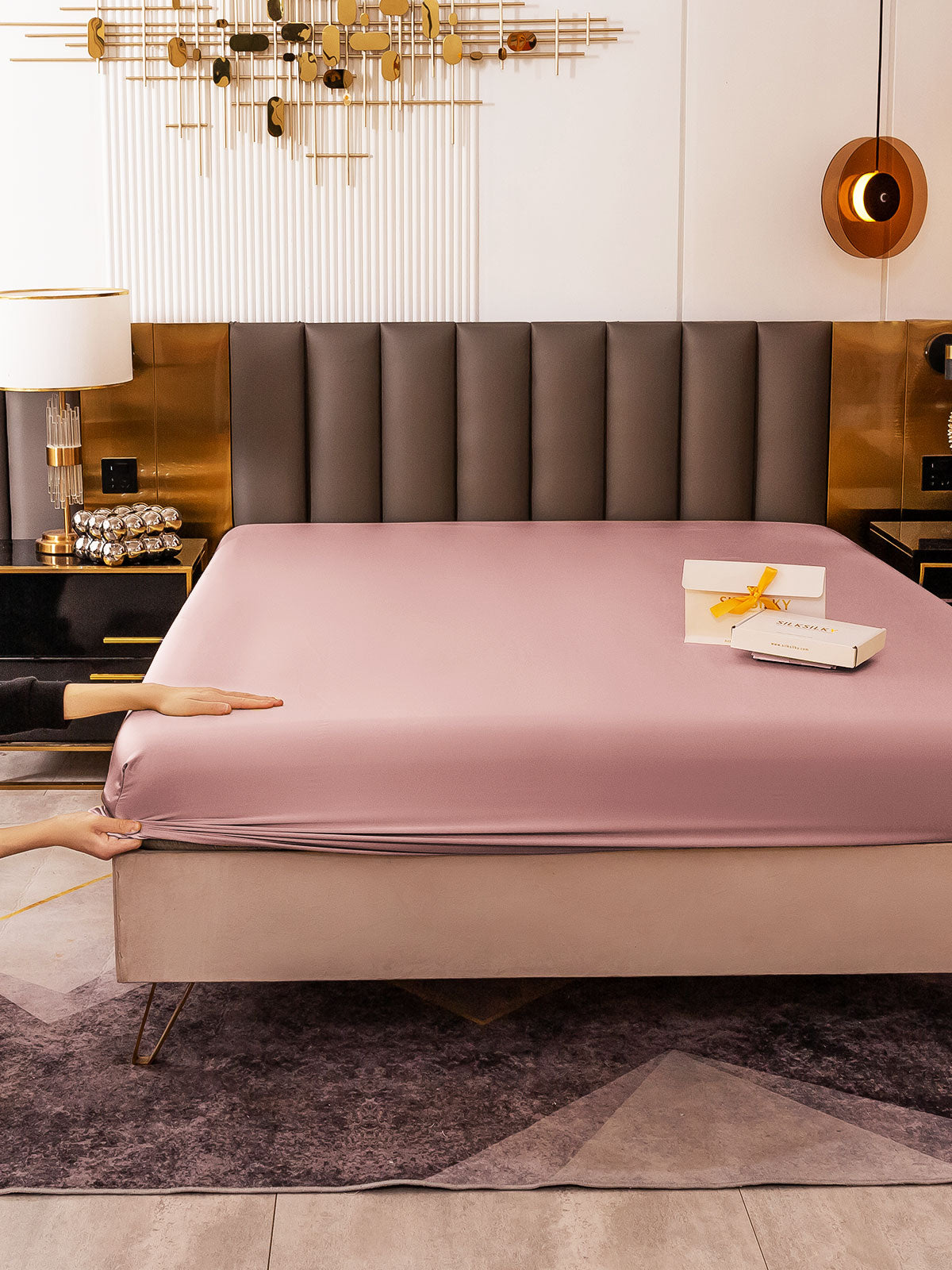 [Pelle Di Pesca] SilkSilky-IT 19Momme Sheet 006