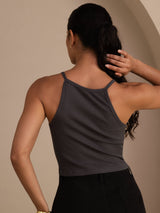 [Grigio] SilkSilky-IT Sleeveless Crew Neck Cami 002