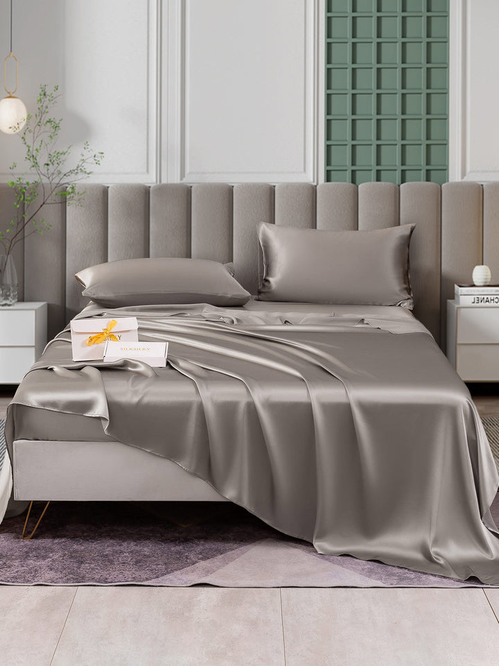 Set Letto ABAKUHAUS King Size 264x220 - Copriletto e Federe Tortora