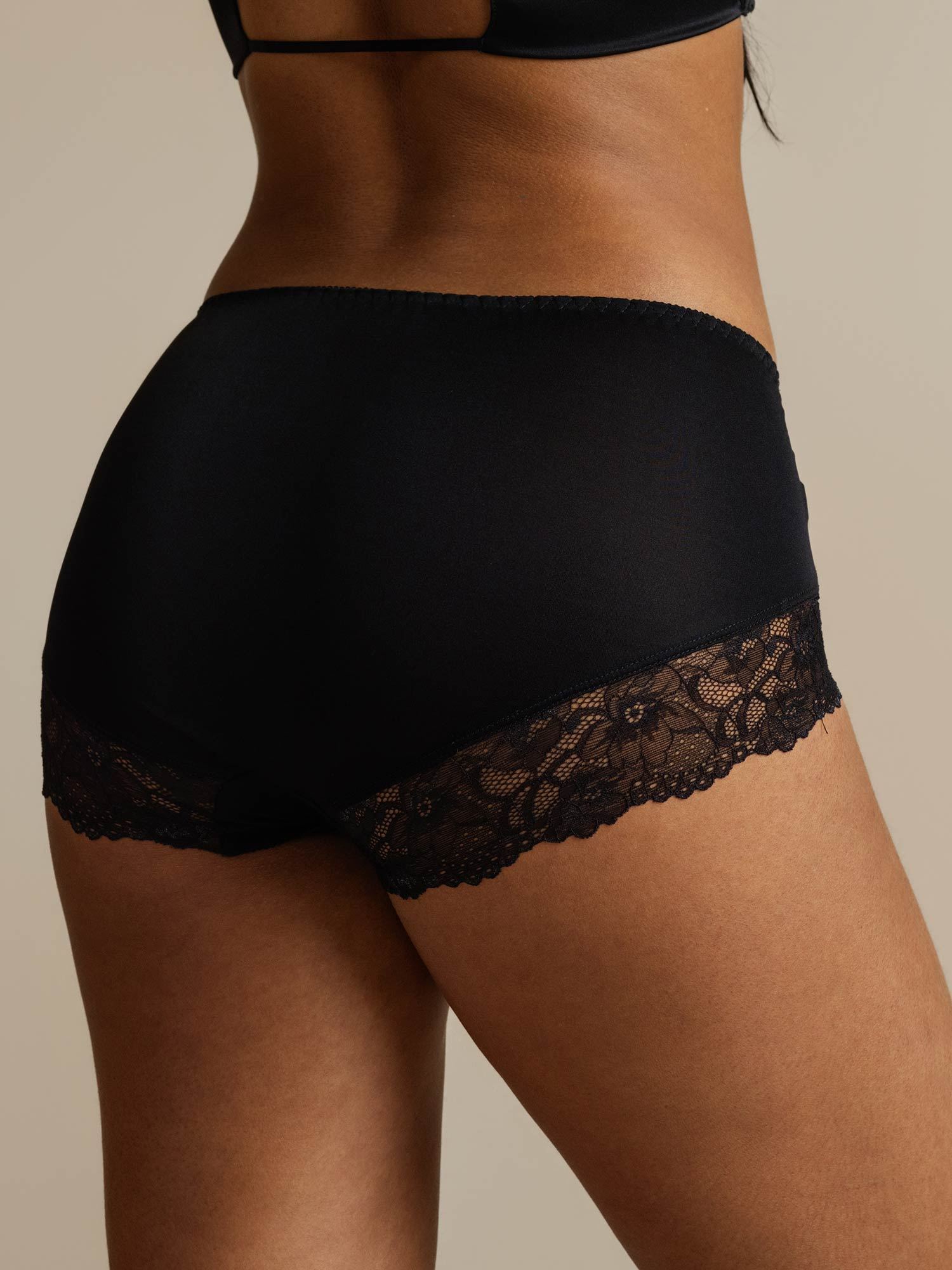 [Nero] SilkSilky-IT Mutandine da donna 002