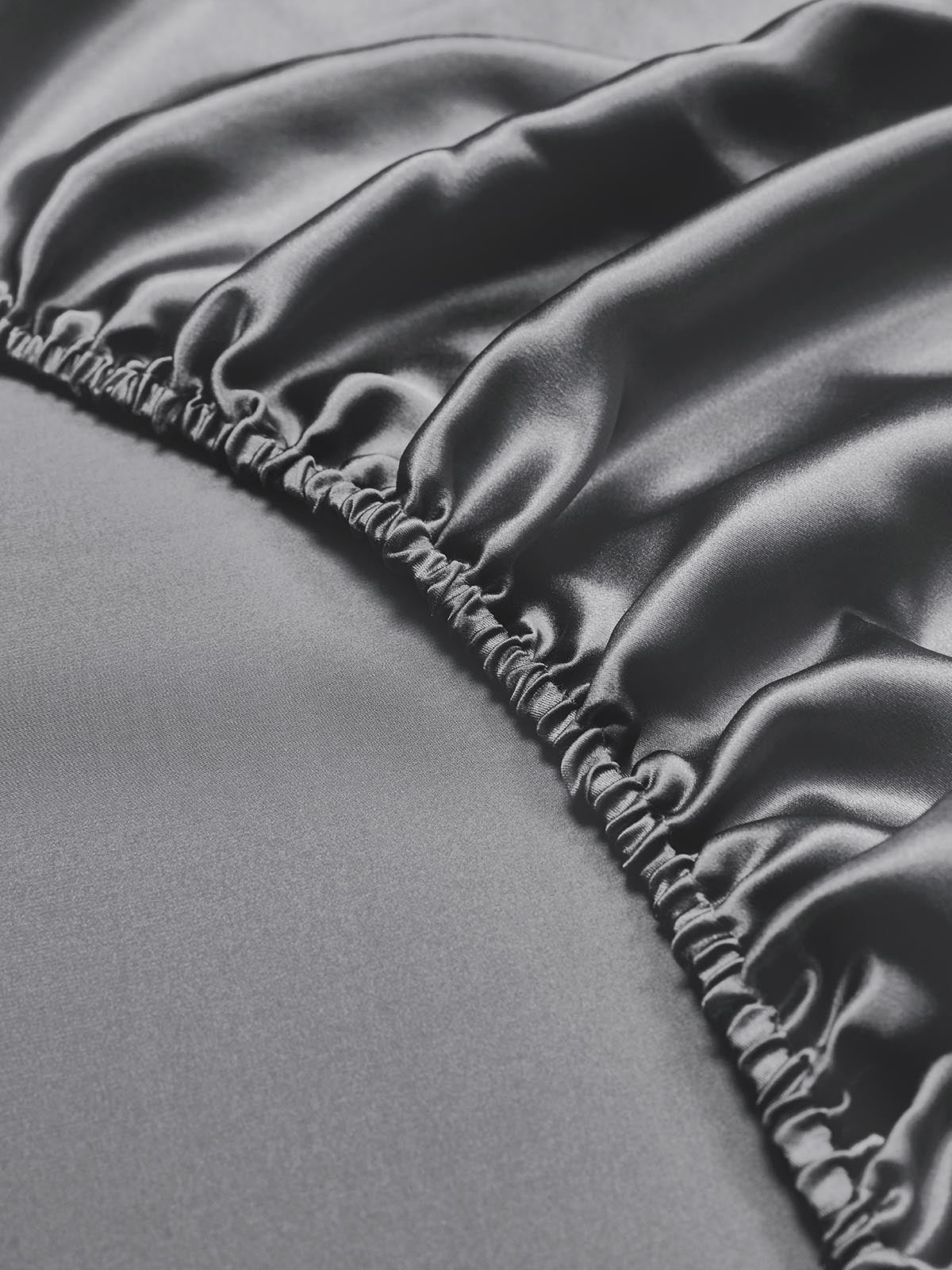 [Grigio Scuro] SilkSilky-IT 19Momme Seta pura Sheet 004