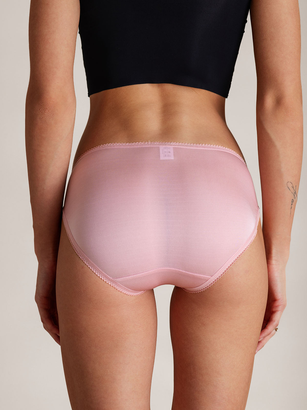[Rosa] SilkSilky-IT Maglia di seta Panty 004