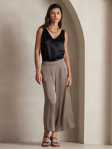[Nero] SilkSilky-IT Sleeveless V Neck Cami 008