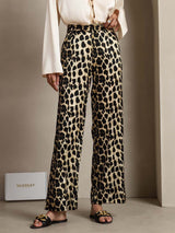 [Leopardo] SilkSilky-IT 19Momme Seta Womens Pants 001,