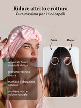 [Rosa Chiaro] SilkSilky-IT Cuffia di seta 003