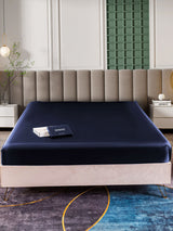 [Blu Scuro] SilkSilky-IT 25Momme Lenzuoli 002