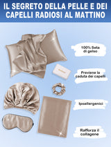 [Cachi] SilkSilky-IT 19Momme Seta pura Pillowcase Set 002