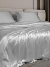 [Argento] SilkSilky-IT 25Momme Set di biancheria da letto 003