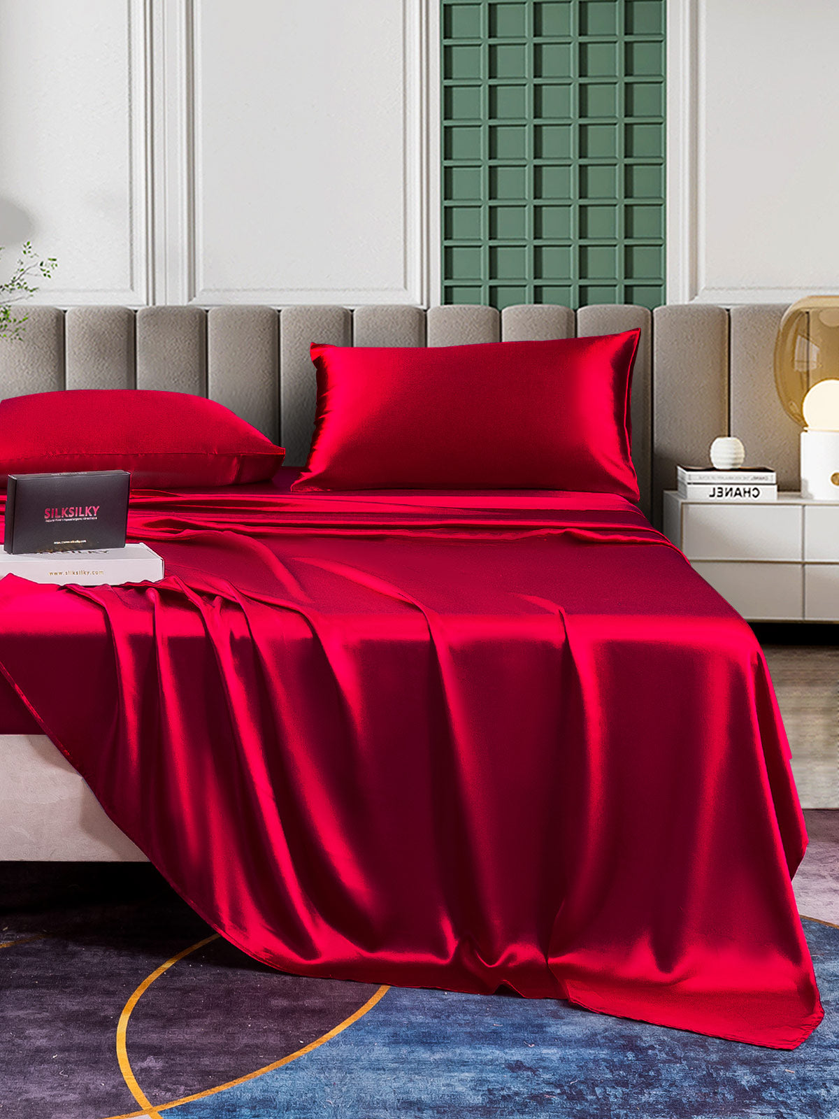 [Vino] SilkSilky-IT 25Momme Seta pura Bedding Set 001