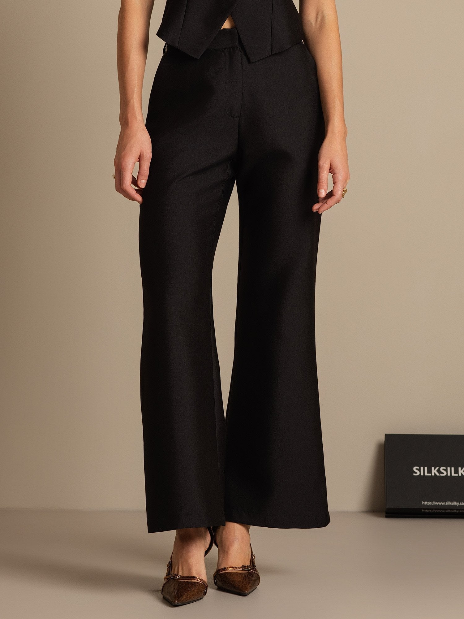 [Nero] SilkSilky-IT 32Momme Seta Womens Pants 003,