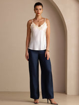 [Bianco] SilkSilky-IT Sleeveless V Neck Cami 006