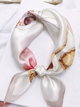 [P046] SilkSilky-IT Seta pura Scarf 001