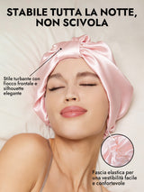 [Rosa] SilkSilky-IT Cuffia di seta 004