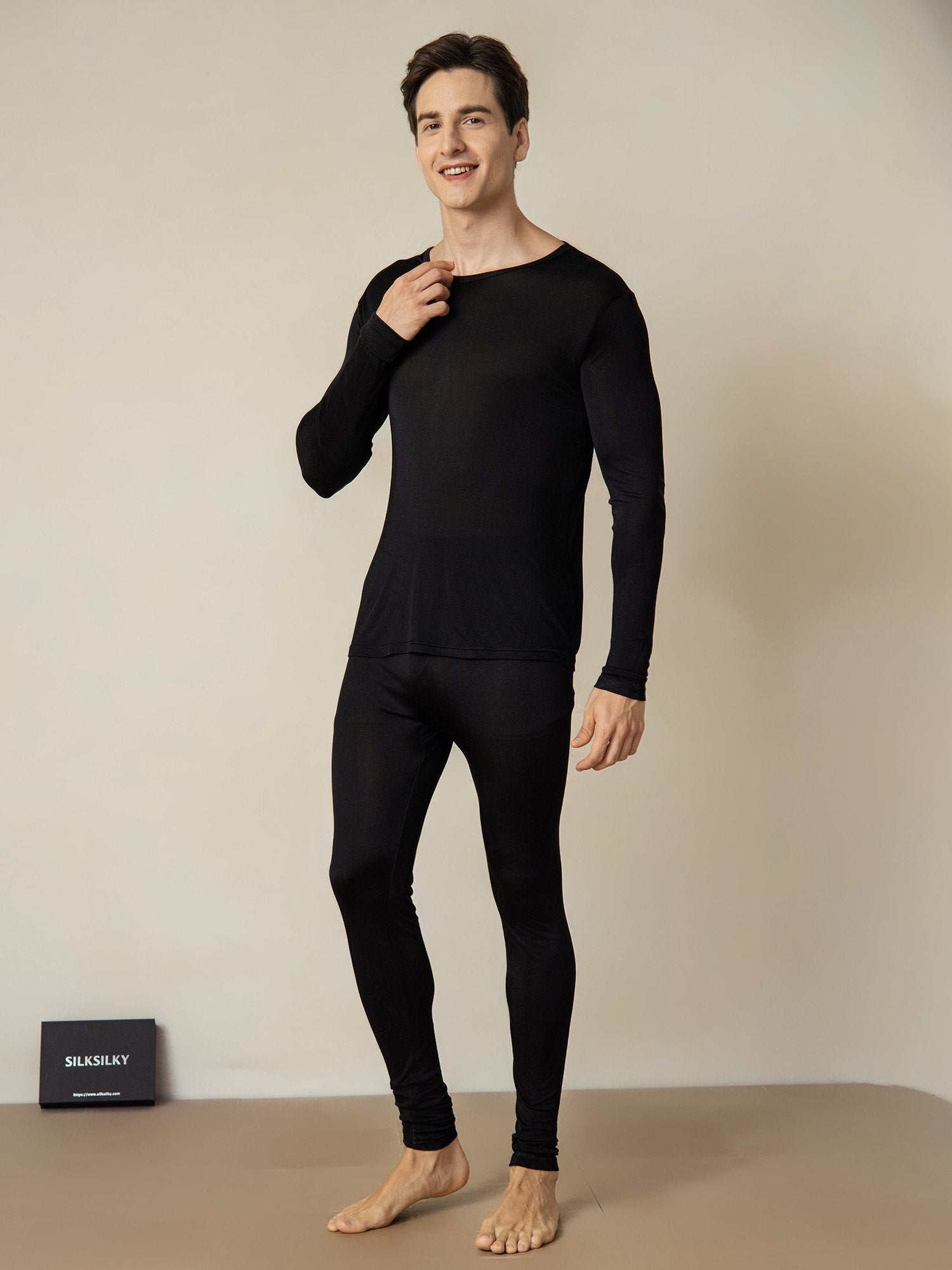 [Nero] SilkSilky-IT Seta Mens Pajamas 001