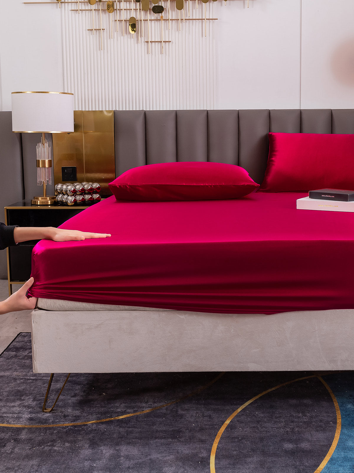 [Vino] SilkSilky-IT 19Momme Seta pura Bedding Set 007