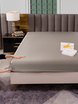 [Grigio] SilkSilky-IT 25Momme Lenzuoli 005