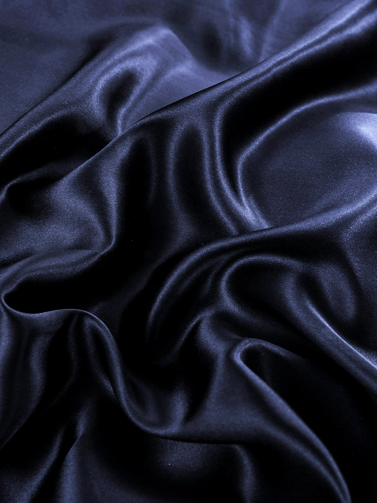 [Blu Scuro] SilkSilky-IT 25Momme Seta pura Duvet Cover 005