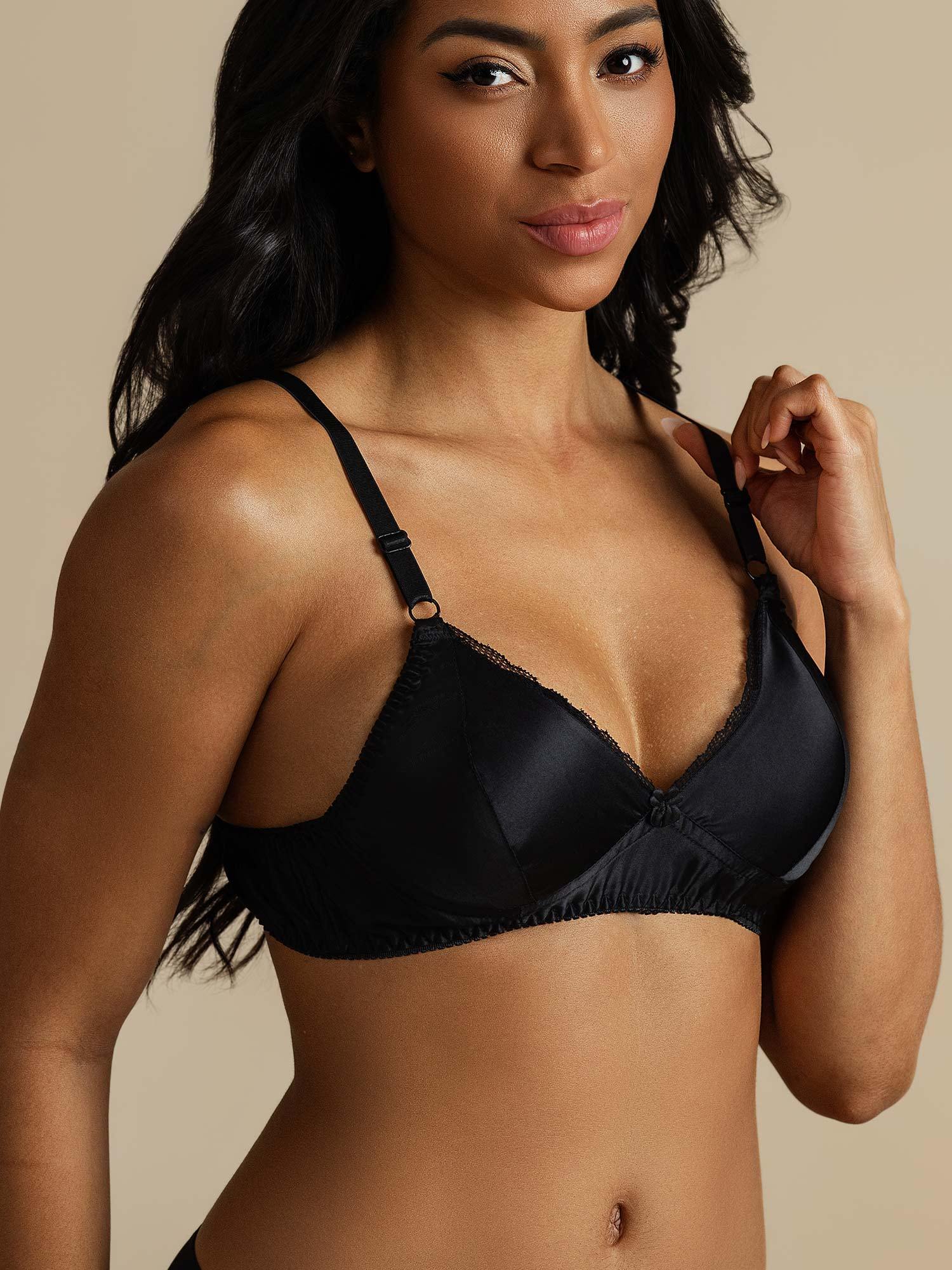 [Nero] SilkSilky-IT Seta pura Bra 004