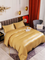 [Champagne] SilkSilky-IT 19Momme Set di biancheria da letto 004