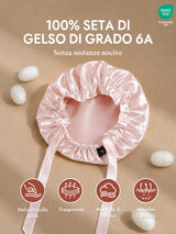 [Rosa] SilkSilky-IT Cuffia di seta 002