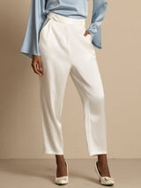 [Bianco] SilkSilky-IT 19Momme Seta Womens Pants 005