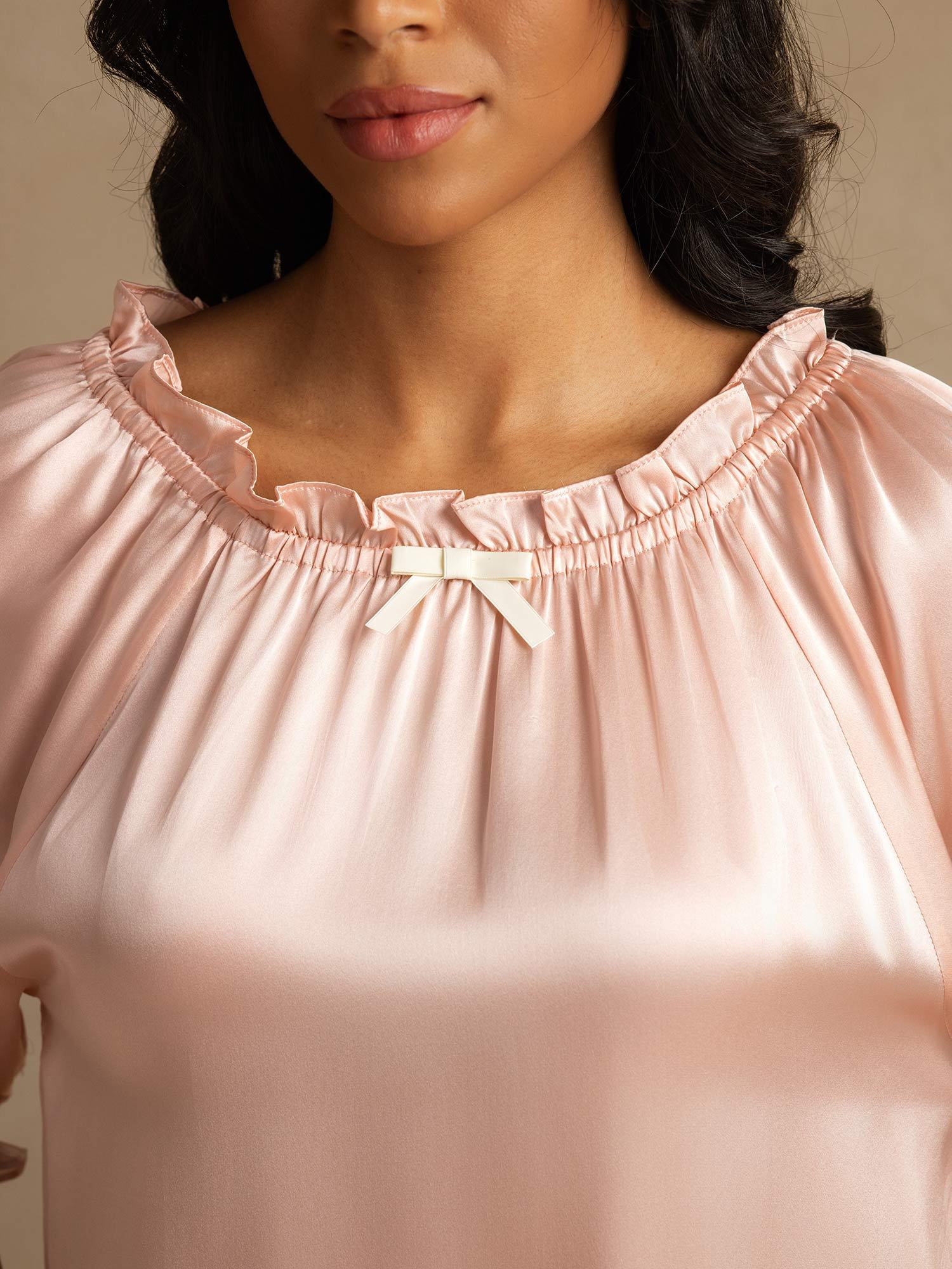 [RosaChiaro] SilkSilky-IT Seta pura Nightgown 004