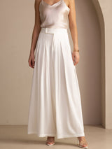 [Bianco] SilkSilky-IT Pantaloni da donna 001