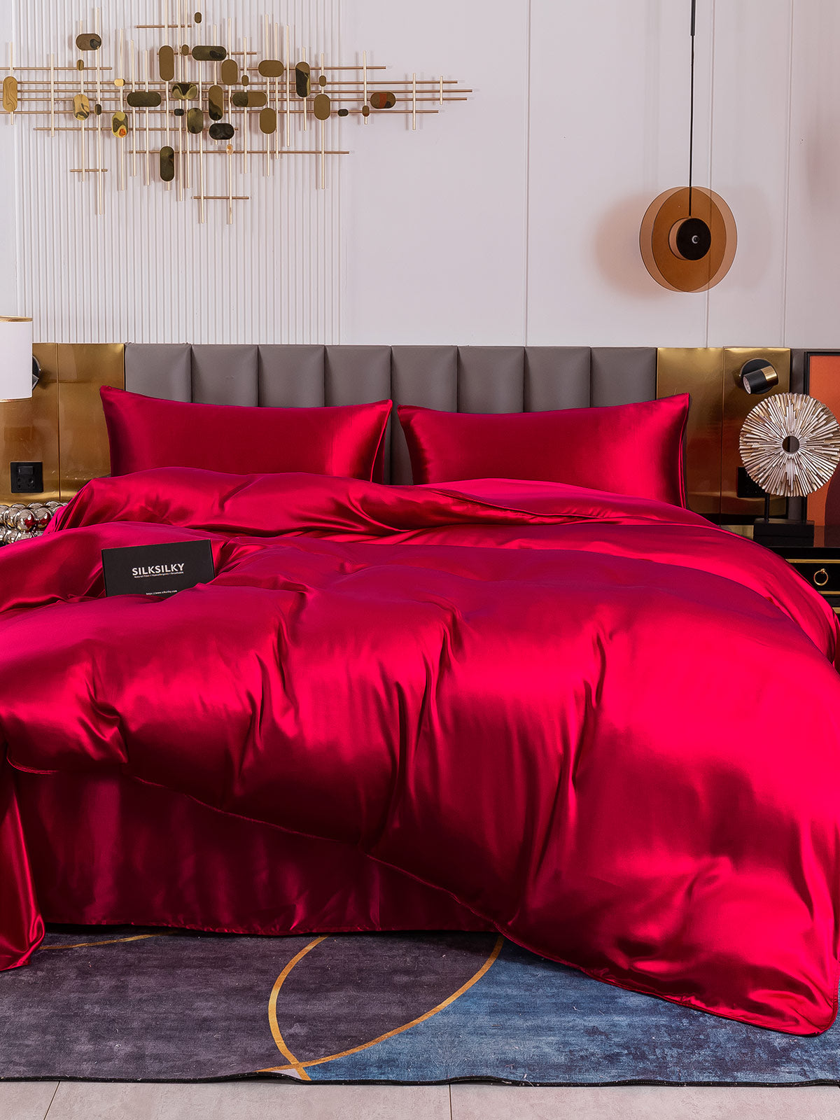 [Vino] SilkSilky-IT 19Momme Seta pura Bedding Set 003