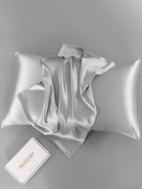 [Argento] SilkSilky-IT 19Momme Seta pura Pillowcase 006