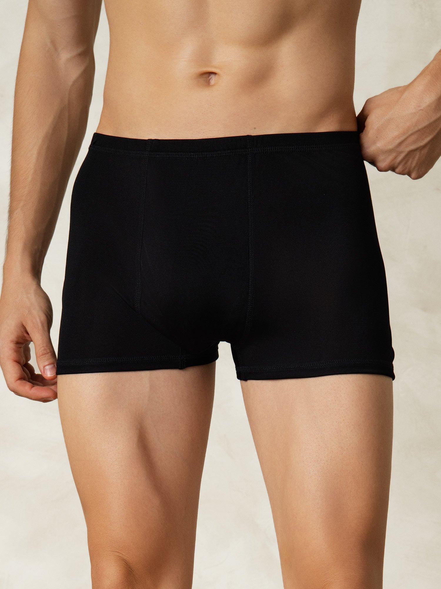 [Nero] SilkSilky-IT Maglia di seta Mens Underwear 003