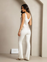 [Grigio Chiaro] SilkSilky-IT Sleeveless V Neck Cami 003