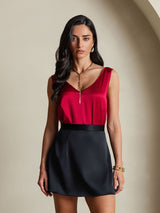 [Vino] SilkSilky-IT Sleeveless V Neck Cami 003