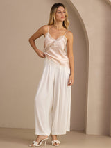 [Rosa] SilkSilky-IT Spaghetti Strap V Neck Cami 005