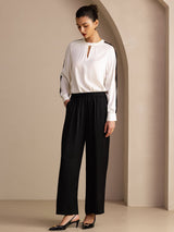 [Nero] SilkSilky-IT Womens Pants 005