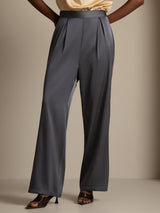 [Grigio Scuro] SilkSilky-IT Pantaloni da donna 001