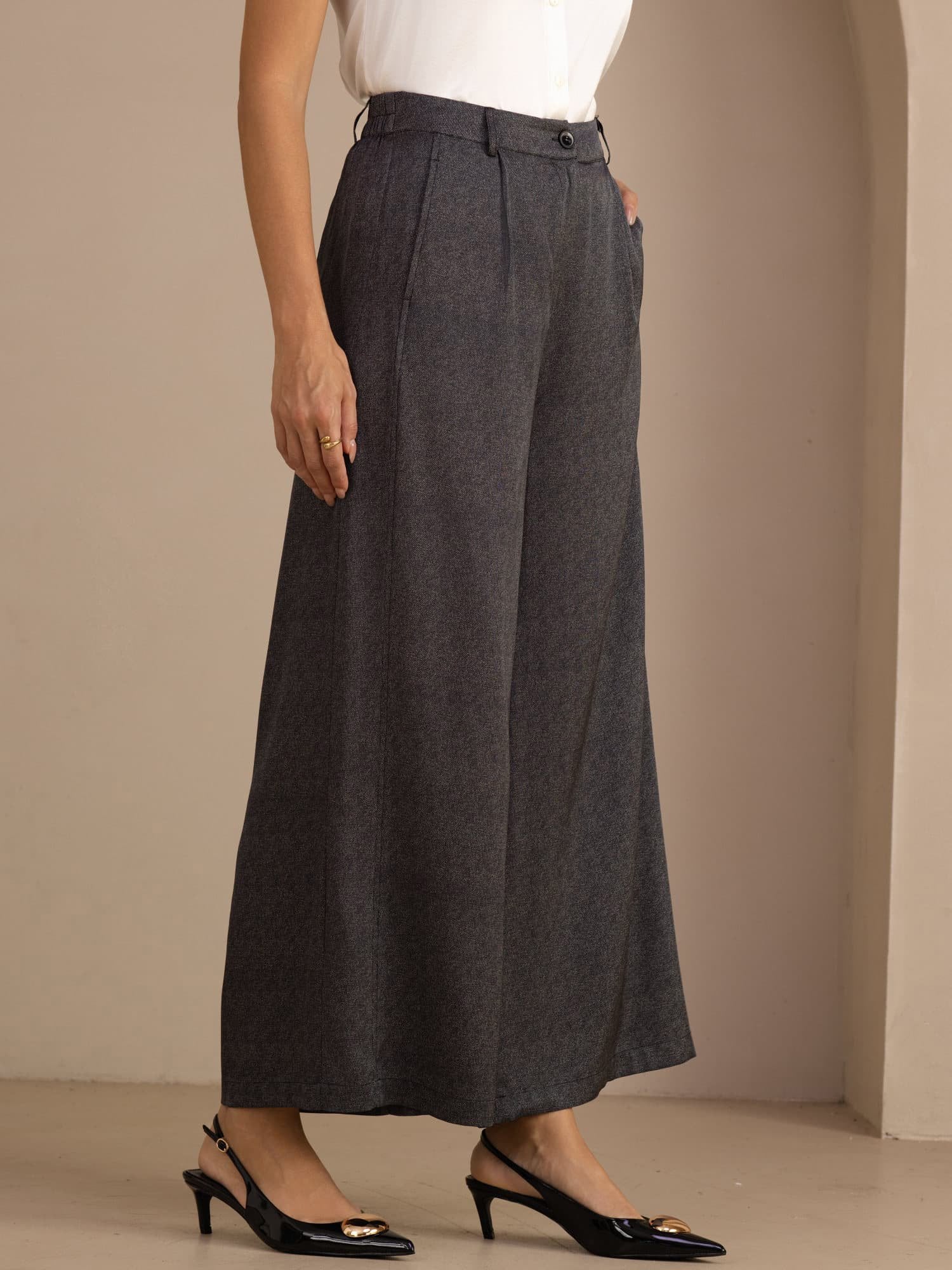 [Nero] SilkSilky-IT Womens Pants 001