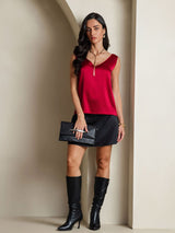 [Vino] SilkSilky-IT Sleeveless V Neck Cami 007