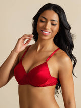 [Rosso] SilkSilky-IT Reggiseno 008