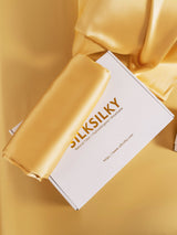 [Champagne] SilkSilky-IT 22Momme Seta pura Pillowcase 005